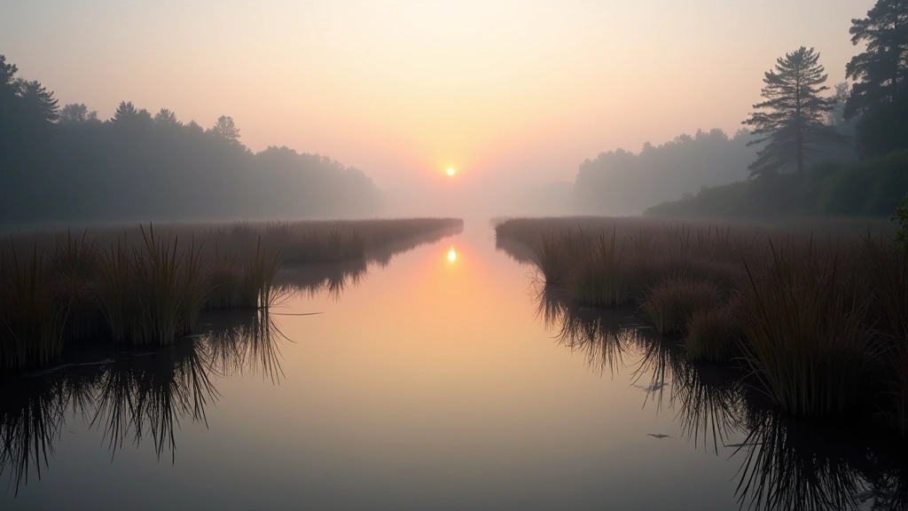 Birdwatching wetland landscape at Třeboň with water, reeds, and natural habitat for migratory species